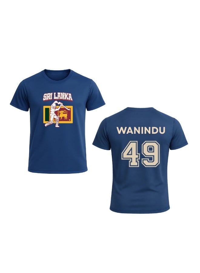 Sri Lanka jersey for Adults - Sri Lanka Sports Dry-Fit T-Shirt for Men and Women - Sri Lanka Sports Team Jersey For unisex Adults - Perfect for Sports Matches and Everyday Wear - Image 1
